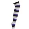 Asexual Pride Over The Knee Socks -Fusion Charm Shop SPP Cybershop Feb 07 scaled 1