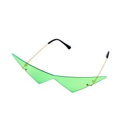 Futuristic Glasses – Green