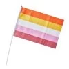 Community Lesbian Hand Flag – Small