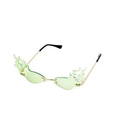 Green Flaming Glasses