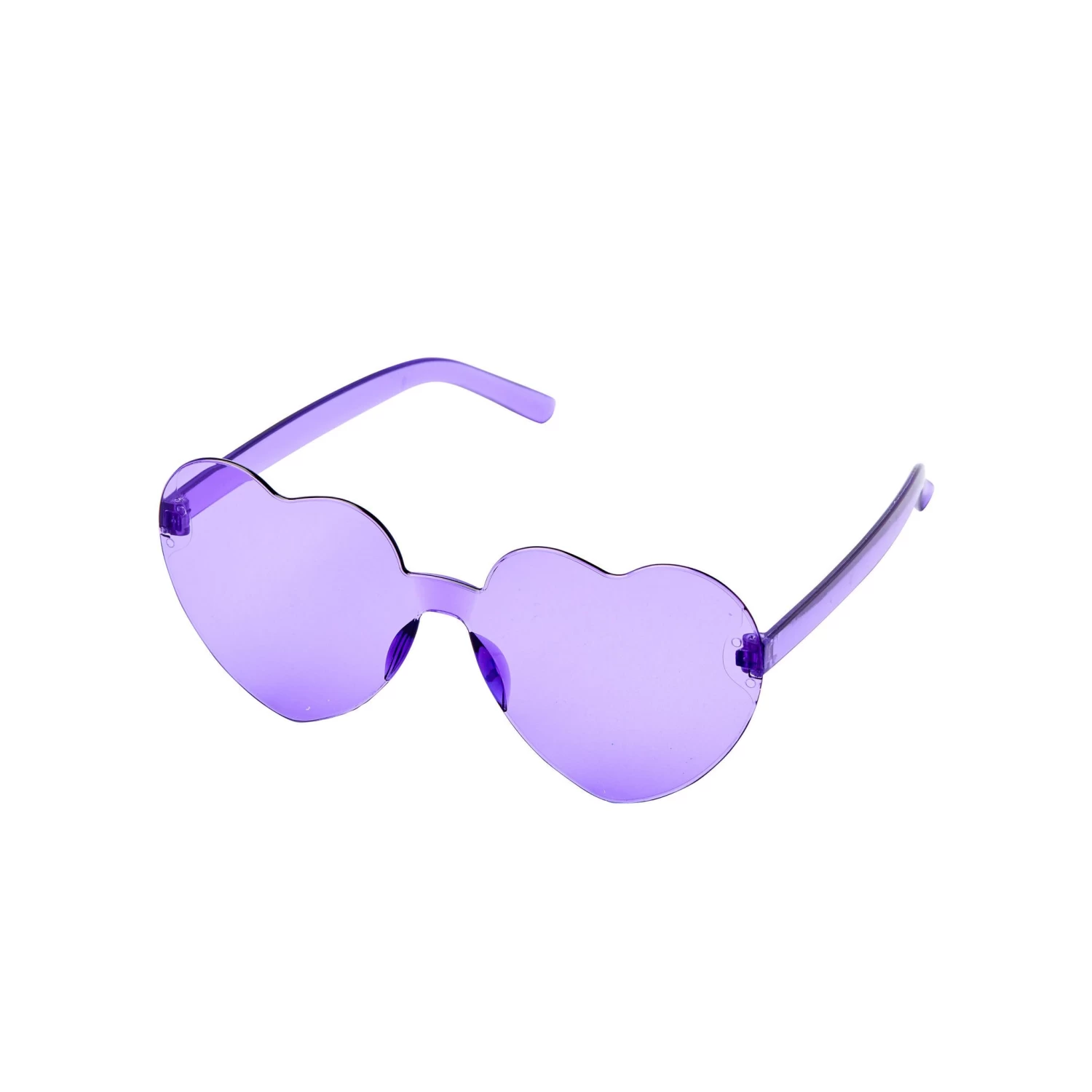 Purple Love Heart Glasses 3 Purple Love Heart Glasses