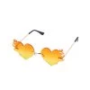 Orange/Yellow Heart Flaming Glasses -Fusion Charm Shop SPP Cybershop Feb 41