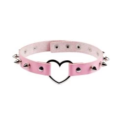Heart Choker – Pink Spike