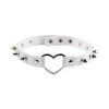Heart Choker – White Spikes -Fusion Charm Shop SPP Cybershop July 05 scaled 1