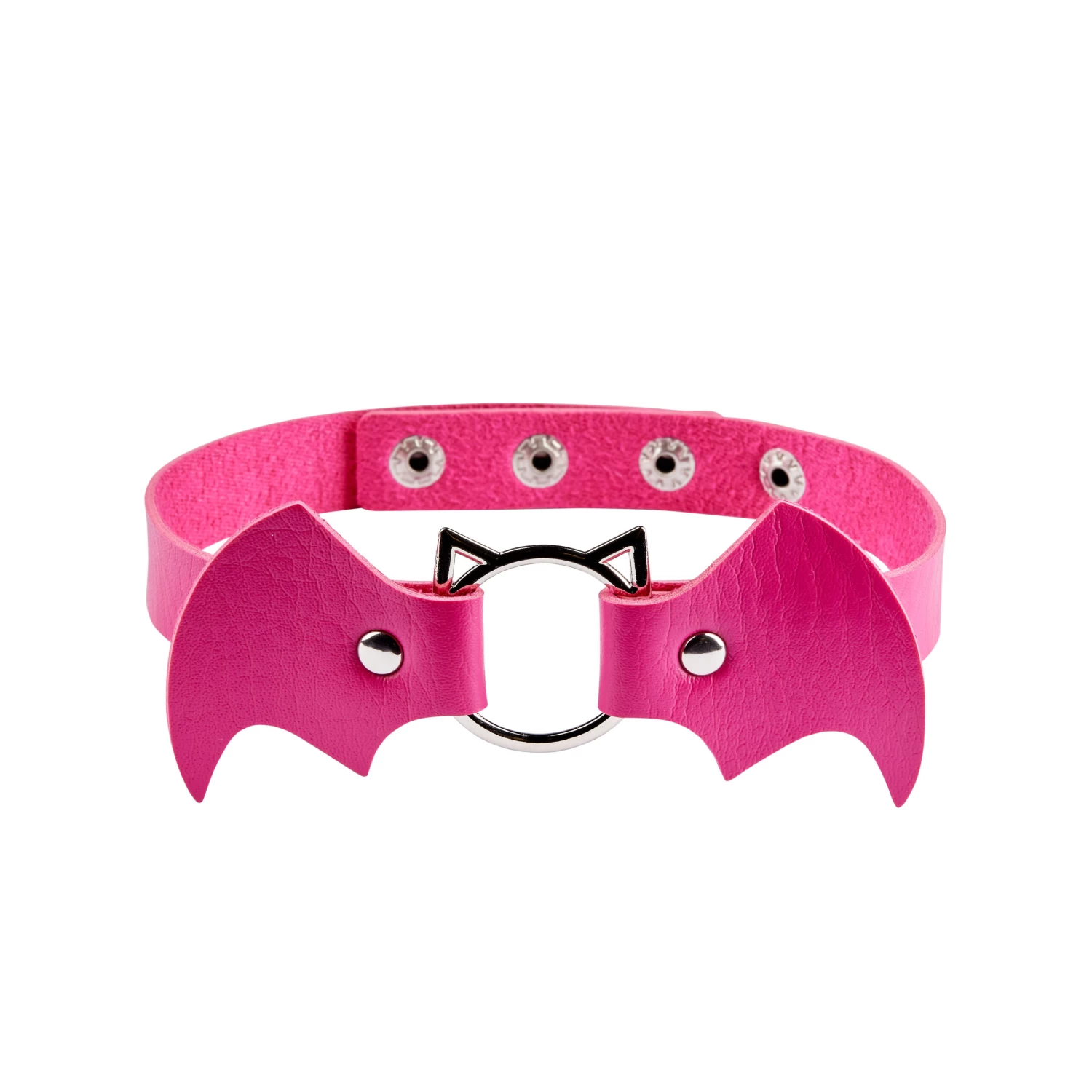 Bat Choker – Dark Pink 3 Bat Choker – Dark Pink