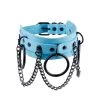 Lydia Blue Choker – Black Rings/Chains 1 Lydia Blue Choker – Black Rings/Chains -Fusion Charm Shop SPP Cybershop July 21 scaled 1
