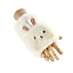 Gloves – Bunny – White