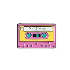 Best Of The 90’s Cassette Enamel Pin – #378