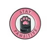 Stay Pawsitive Enamel Pin – #314 -Fusion Charm Shop SPP Cybershop March 57