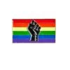 Resist Fist Rainbow Pride Flag Enamel Pin – #308 -Fusion Charm Shop SPP Cybershop March 60