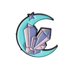 Moon Crystals Enamel Pin – #381