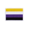 Non Binary Pride Flag Patch -Fusion Charm Shop SPP Cybershop Nov 16