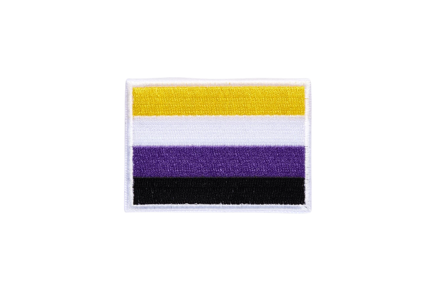Non Binary Pride Flag Patch 3 Non Binary Pride Flag Patch