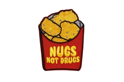 Nugs Not Drugs Patch