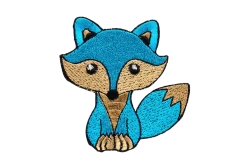 Blue Foxy Patch