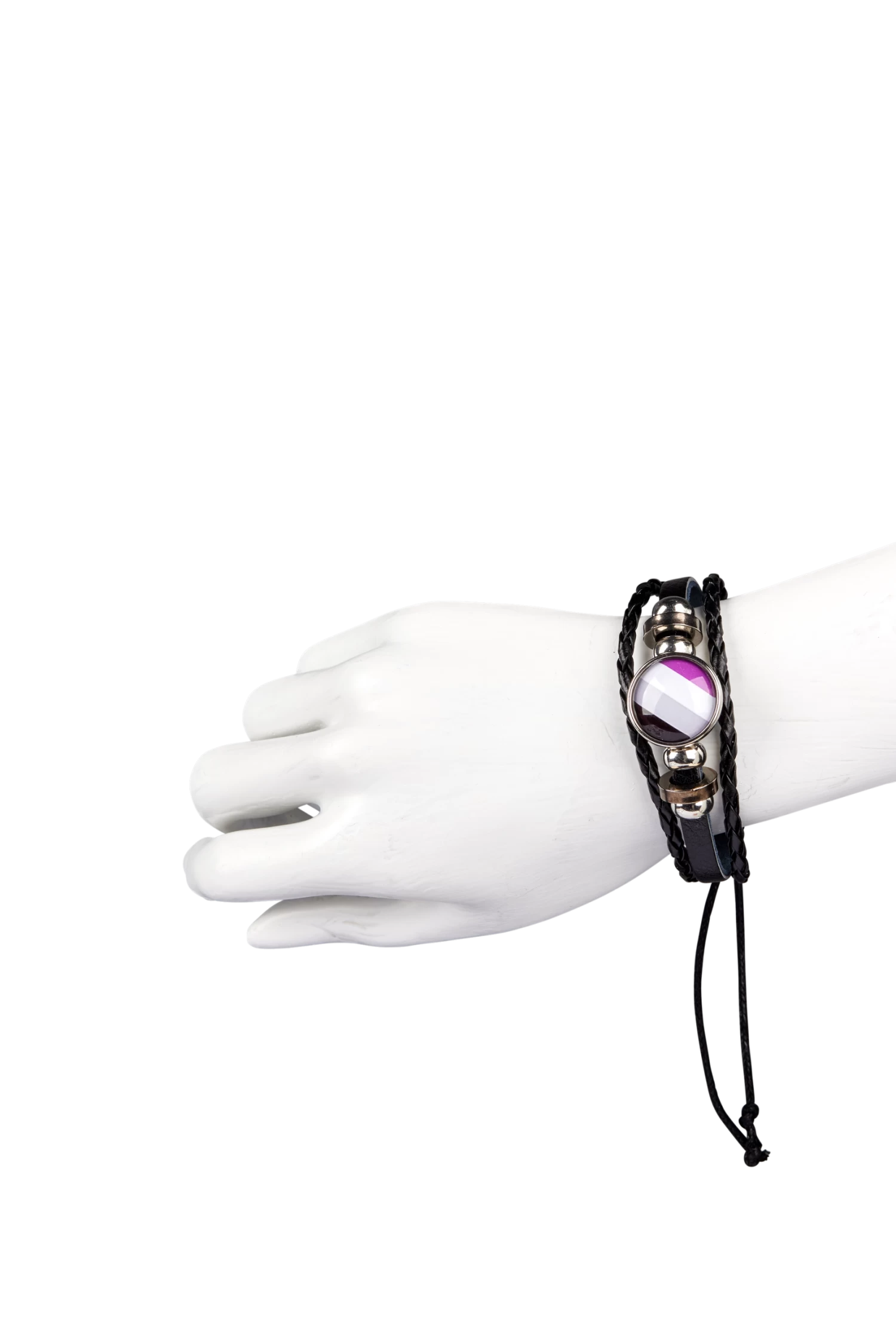 Pride Asexual Bracelet 3 Pride Asexual Bracelet