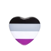 Pride Badge – Asexual Flag – Heart -Fusion Charm Shop SPP Cybershop Nov 54