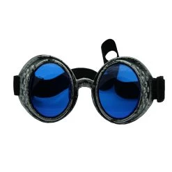 Steampunk Goggles – Blue Lens