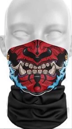 Face Protection-Tube Scarves – Red Beast