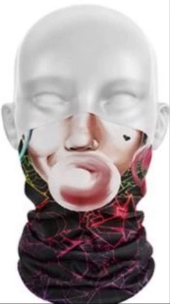 Face Protection-Tube Scarves – Bubble Gum Girl