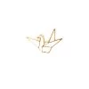White Paper Crane Origami Bird Enamel Pin – #418 2 White Paper Crane Origami Bird Enamel Pin – #418 -Fusion Charm Shop Z1A2742