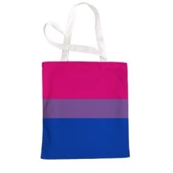 Pride Canvas Tote Bag – Bisexual