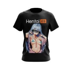 Hentai Anime T-Shirt – Black