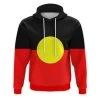 Aboriginal Flag Print Hoodie -Fusion Charm Shop aboriginal flag hoodie