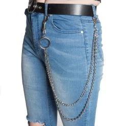 Gwen Silver Key Chain