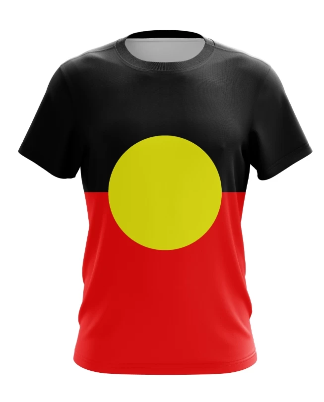 Aboriginal Flag T-Shirt 3 Aboriginal Flag T-Shirt