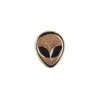 Alien Head Enamel Pin – #284 -Fusion Charm Shop alien head