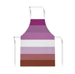 Pride Lesbian Flag Apron