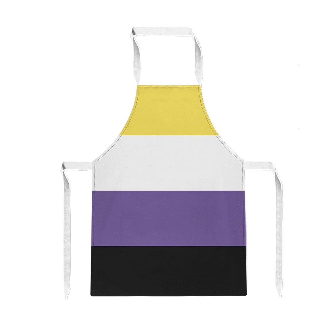 Pride Non Binary Flag Apron 3 Pride Non Binary Flag Apron