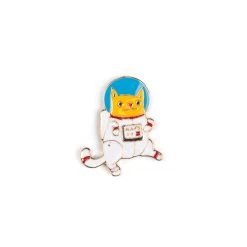 Astronaut Cat Enamel Pin – #236