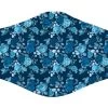 Face Mask – Blue Flower