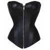 Selina Black Faux Leather Corset -Fusion Charm Shop b24967334b5717df3870cbeae2ef620dca2f3b4d