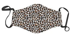 Face Mask – Leopard/White