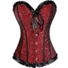 Lacey – Red Overbust Corset -Fusion Charm Shop b7a62a5e 3eee 4c28 91f6 71bae7b077e9