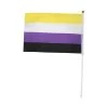 Non Binary Pride Hand Flag – Small -Fusion Charm Shop bae3097f893f80230abb3fcebe74589567aba7f5