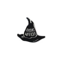 Basic Witch Hat Enamel Pin – #3