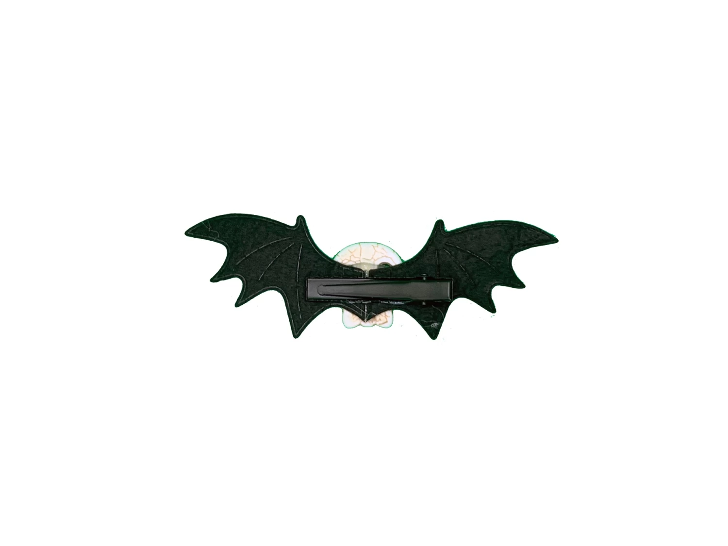 Bat Wings With Skull – Clip On Style 4 Bat Wings With Skull – Clip On Style - Image 2