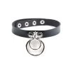 Elvira Black Choker With Double Rings 1 Elvira Black Choker With Double Rings -Fusion Charm Shop bed2ab29618b78aee032769f27de55c4145607a1