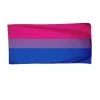 Pride Bisexual Flag Beach Towel -Fusion Charm Shop bisexual pride beach towel