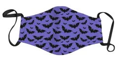 Face Mask – Purple Bat