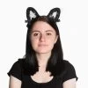 Black Lace Cat Headband With Bells -Fusion Charm Shop c278b8b944721b01184e6d310dedc0363dc80493