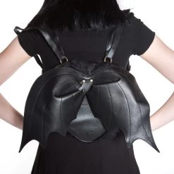 Black Bat Wing Backpack