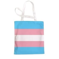 Pride Canvas Tote Bag – Transgender