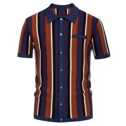 James Collared Shirt – Navy