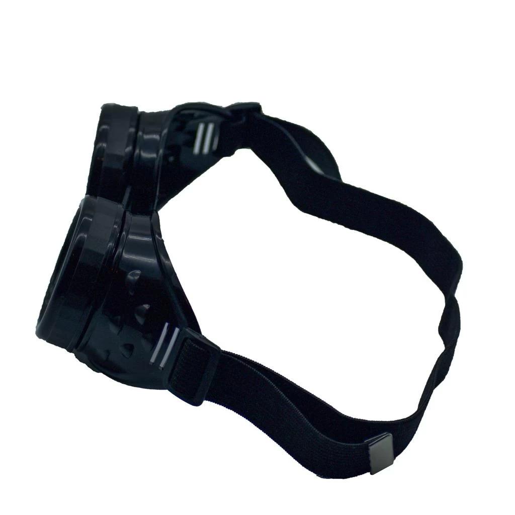 Steampunk Goggles – Black 4 Steampunk Goggles – Black - Image 2