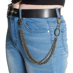 Janice Bronze Key Chain